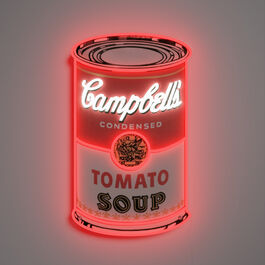 Andy Warhol Campbell’s Soup limited edition neon light